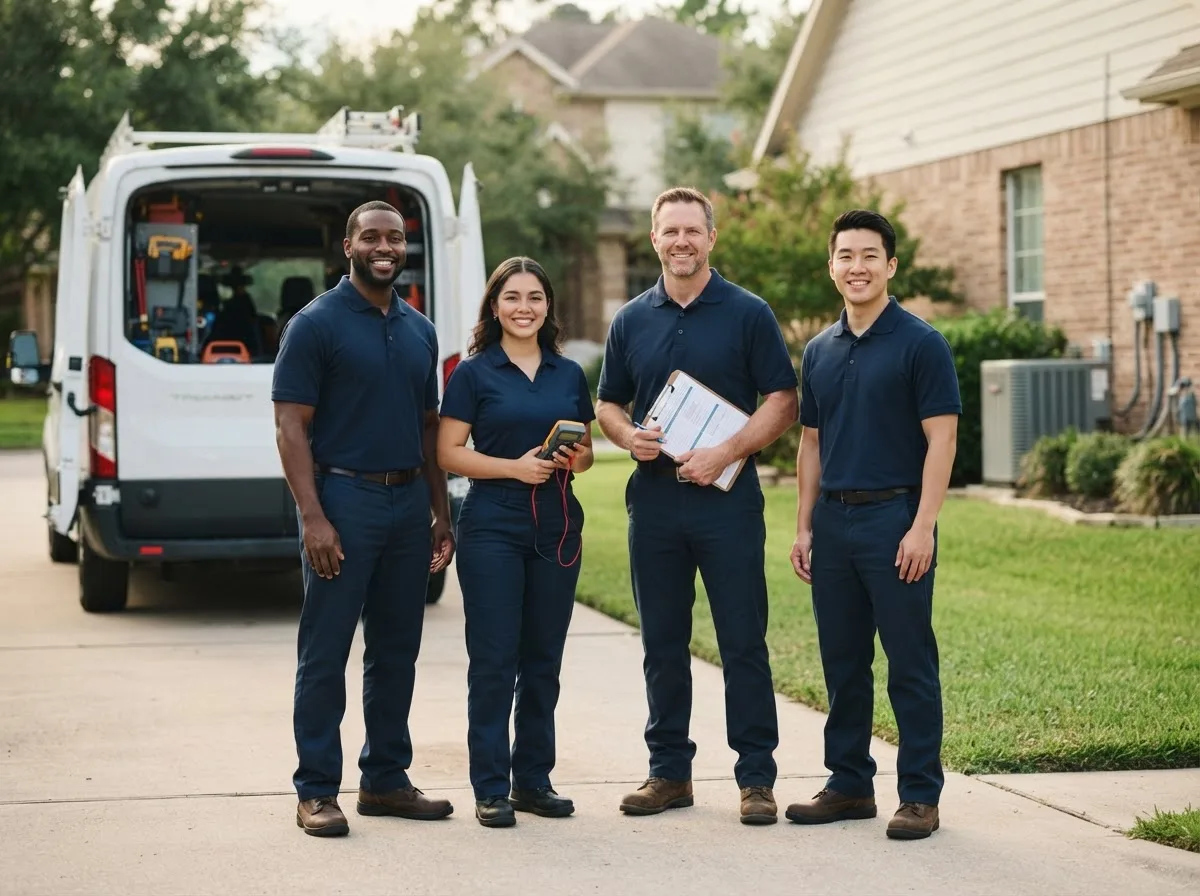 Certified HVAC technician near Santa Maria, TX